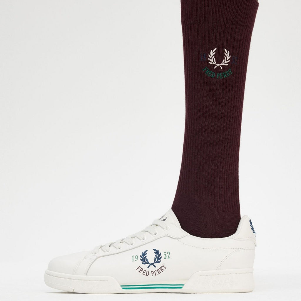 FRED PERRY CLUBHOUSE SOCK en color KOXBLOD  (5)