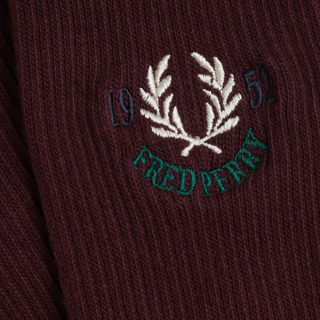 FRED PERRY CLUBHOUSE SOCK en color KOXBLOD  (6)