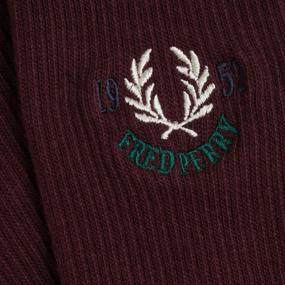 FRED PERRY CLUBHOUSE SOCK en color KOXBLOD  (6)