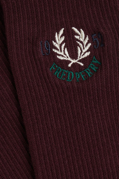 FRED PERRY CLUBHOUSE SOCK en color KOXBLOD  (3)