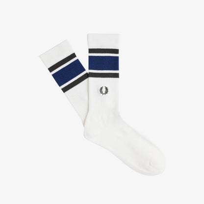 FRED PERRY TENNIS TIPPED SOCK en color WHITE  (3)