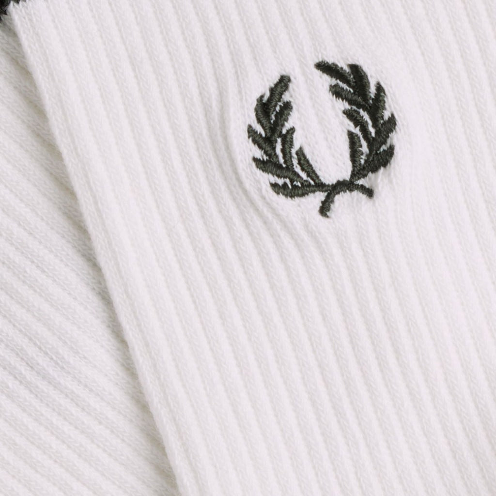 FRED PERRY TENNIS TIPPED SOCK en color WHITE  (4)