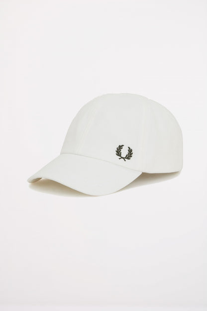 FRED PERRY  PIQUE CLASSIC CAP en color YWHITE  (1)