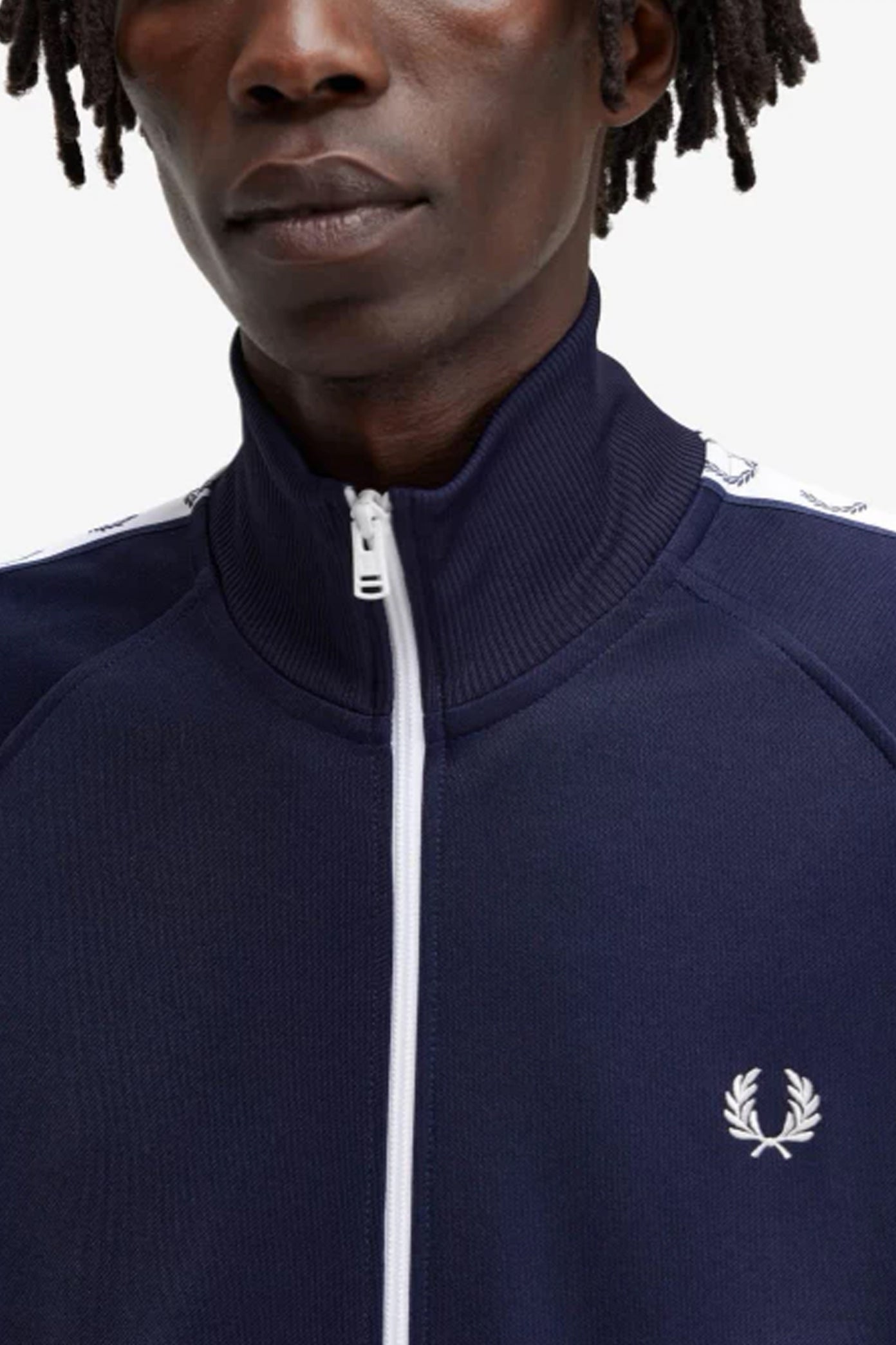 FRED PERRY TRACK JACKET en color BLUE  (3)