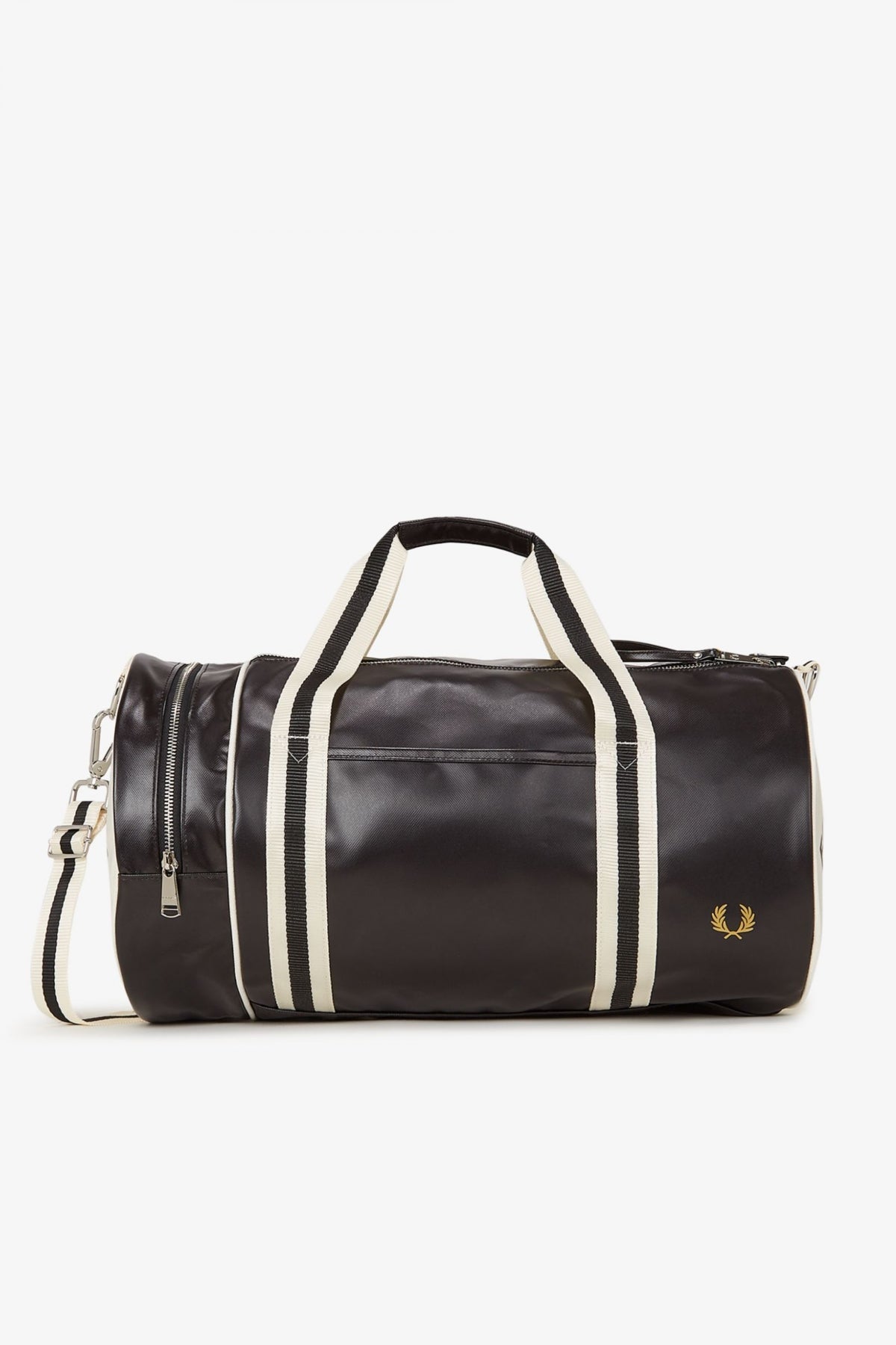 FRED PERRY CLASSIC BARREL BAG en color DBLACK  (1)