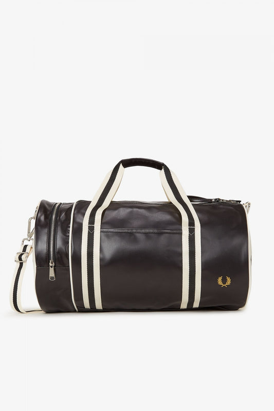 FRED PERRY CLASSIC BARREL BAG en color DBLACK  (1)