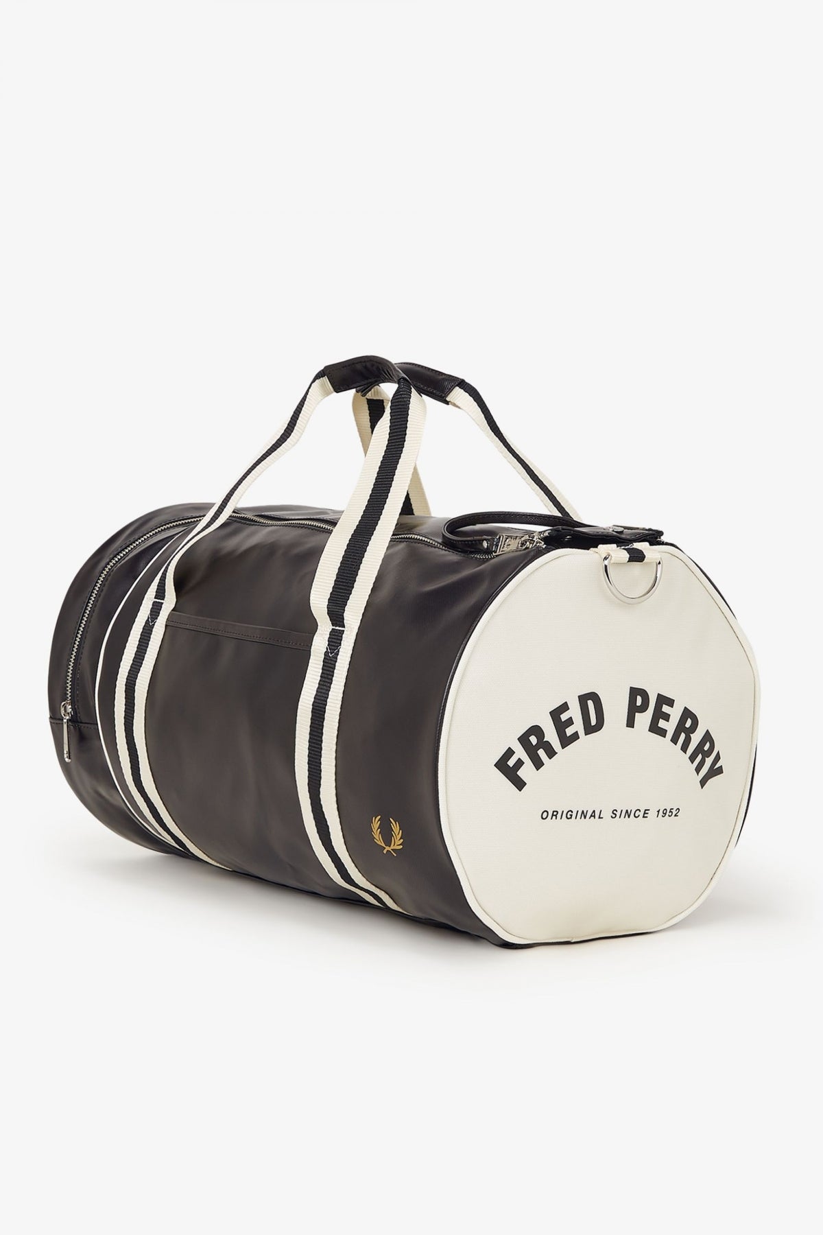 FRED PERRY CLASSIC BARREL BAG en color DBLACK  (2)