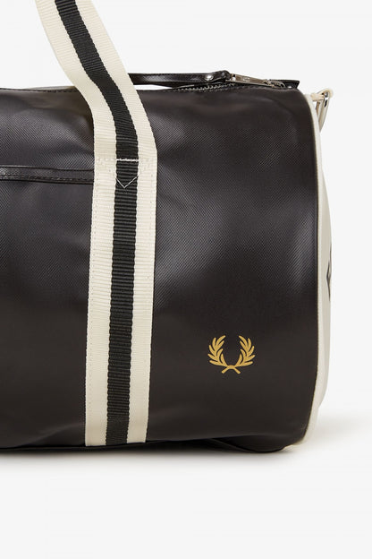 FRED PERRY CLASSIC BARREL BAG en color DBLACK  (4)