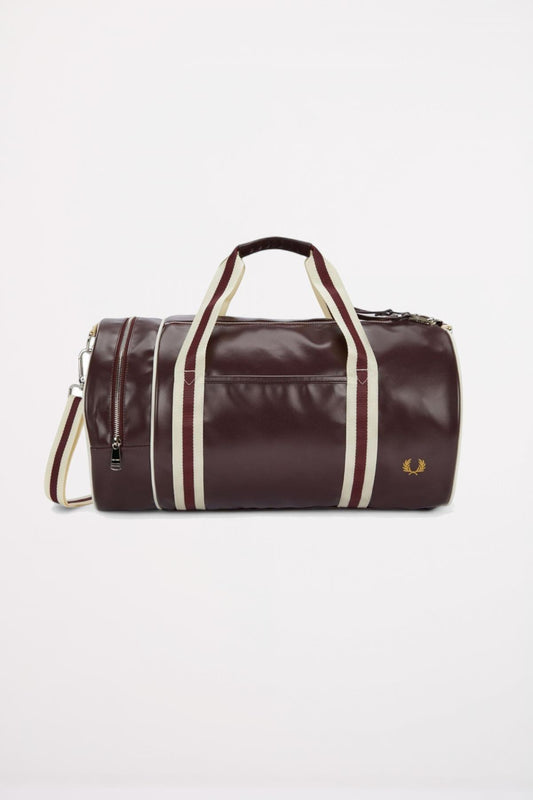 FRED PERRY CLASSIC BARREL BAG en color ROXBLOD  (1)
