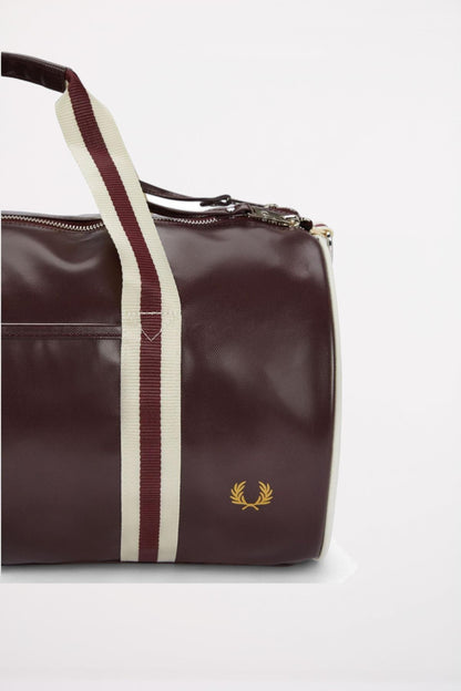 FRED PERRY CLASSIC BARREL BAG en color ROXBLOD  (4)