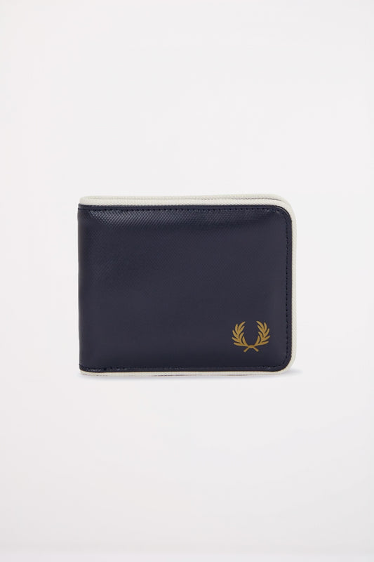 FRED PERRY COATED POLYESTER BIL en color NVYCR  (1)