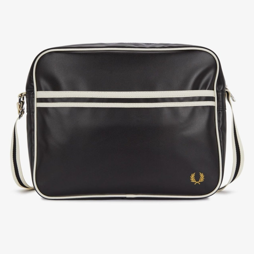 FRED PERRY CLASSIC SHOULDER BAG en color DBLACK  (1)