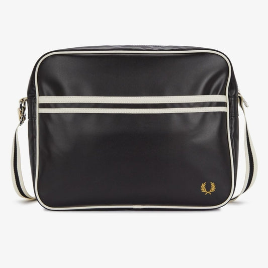 FRED PERRY CLASSIC SHOULDER BAG en color DBLACK  (1)