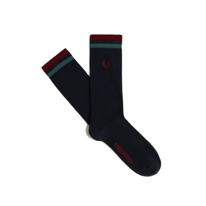 FRED PERRY TIPPED SPORTS SOCK en color NAVY  (3)