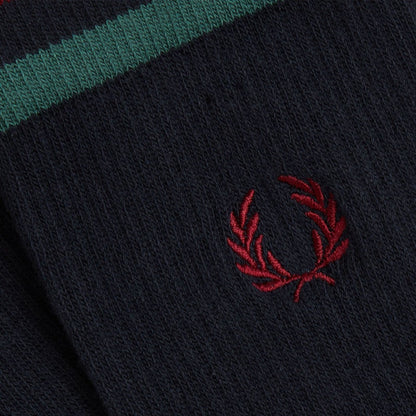 FRED PERRY TIPPED SPORTS SOCK en color NAVY  (4)
