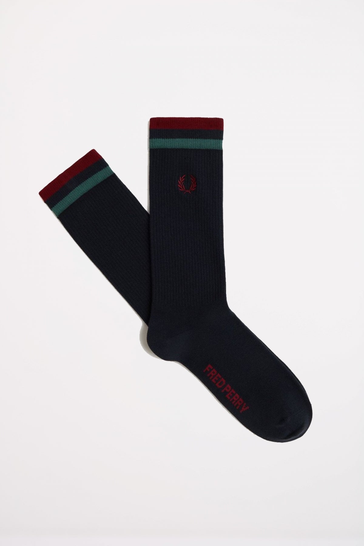 FRED PERRY TIPPED SPORTS SOCK en color NAVY  (1)