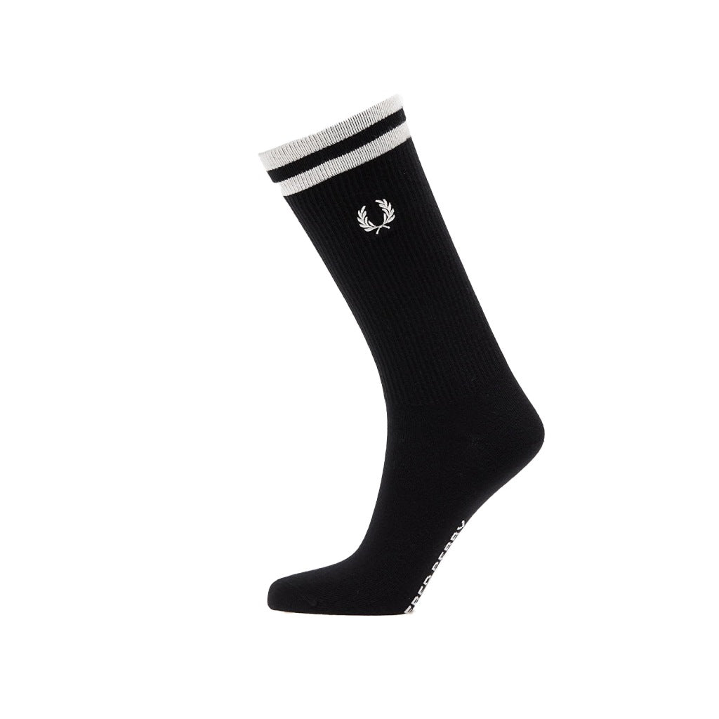 FRED PERRY TIPPED SPORTS SOCK en color BLACK  (4)