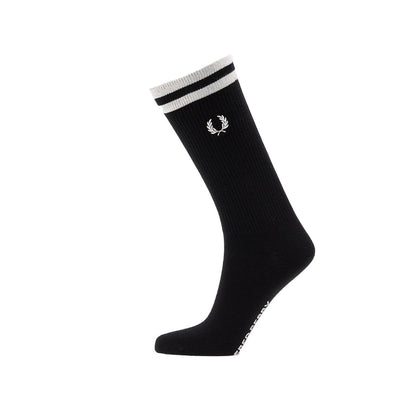 FRED PERRY TIPPED SPORTS SOCK en color BLACK  (4)