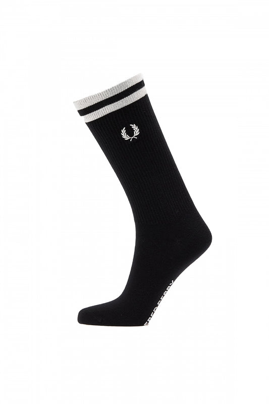 FRED PERRY TIPPED SPORTS SOCK en color BLACK  (1)
