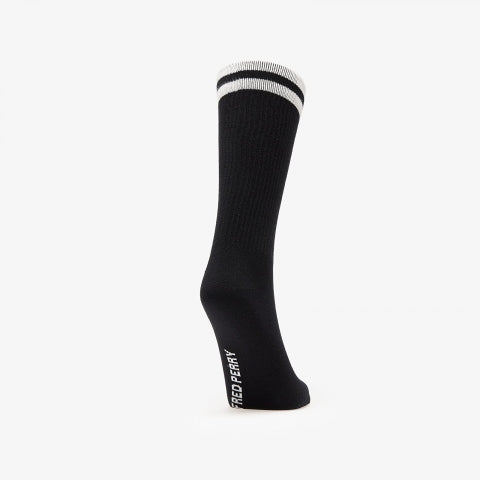 FRED PERRY TIPPED SPORTS SOCK en color BLACK  (2)