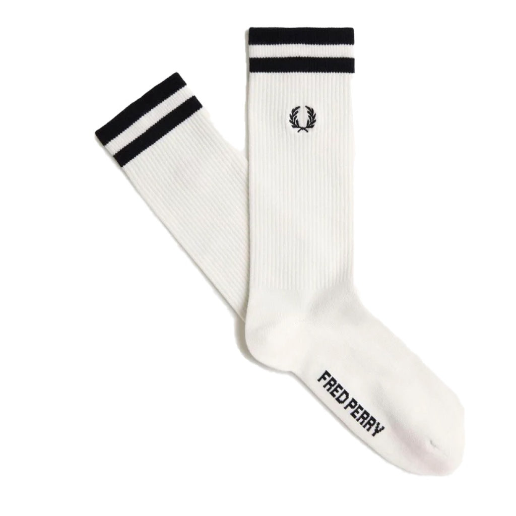 FRED PERRY TIPPED SPORTS SOCK en color LWHT  (4)