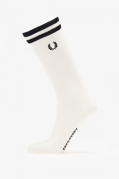 FRED PERRY TIPPED SPORTS SOCK en color LWHT  (2)