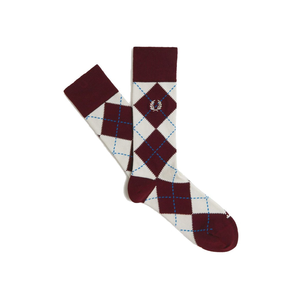 FRED PERRY JACQUARD ARGYLE SOCK en color ZXBLDCR  (3)