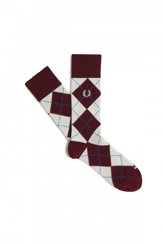 FRED PERRY JACQUARD ARGYLE SOCK en color ZXBLDCR  (1)