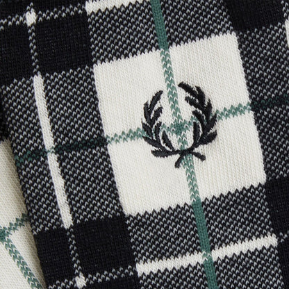 FRED PERRY TARTAN SOCK en color ECRU  (4)