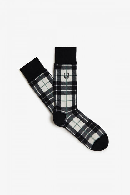 FRED PERRY TARTAN SOCK en color ECRU  (1)