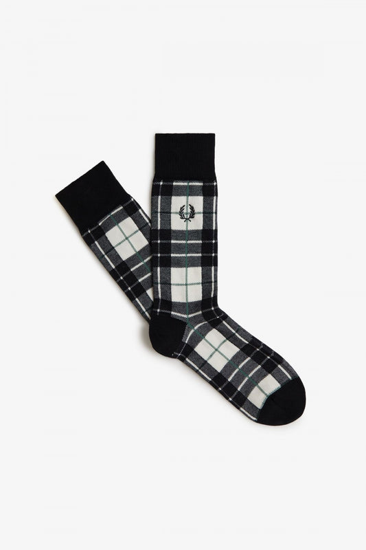 FRED PERRY TARTAN SOCK en color ECRU  (1)
