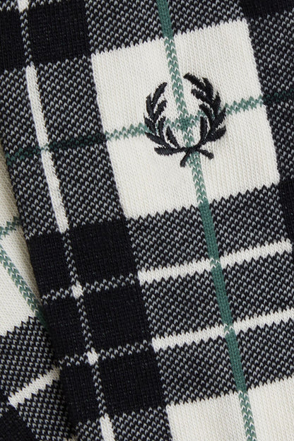 FRED PERRY TARTAN SOCK en color ECRU  (2)