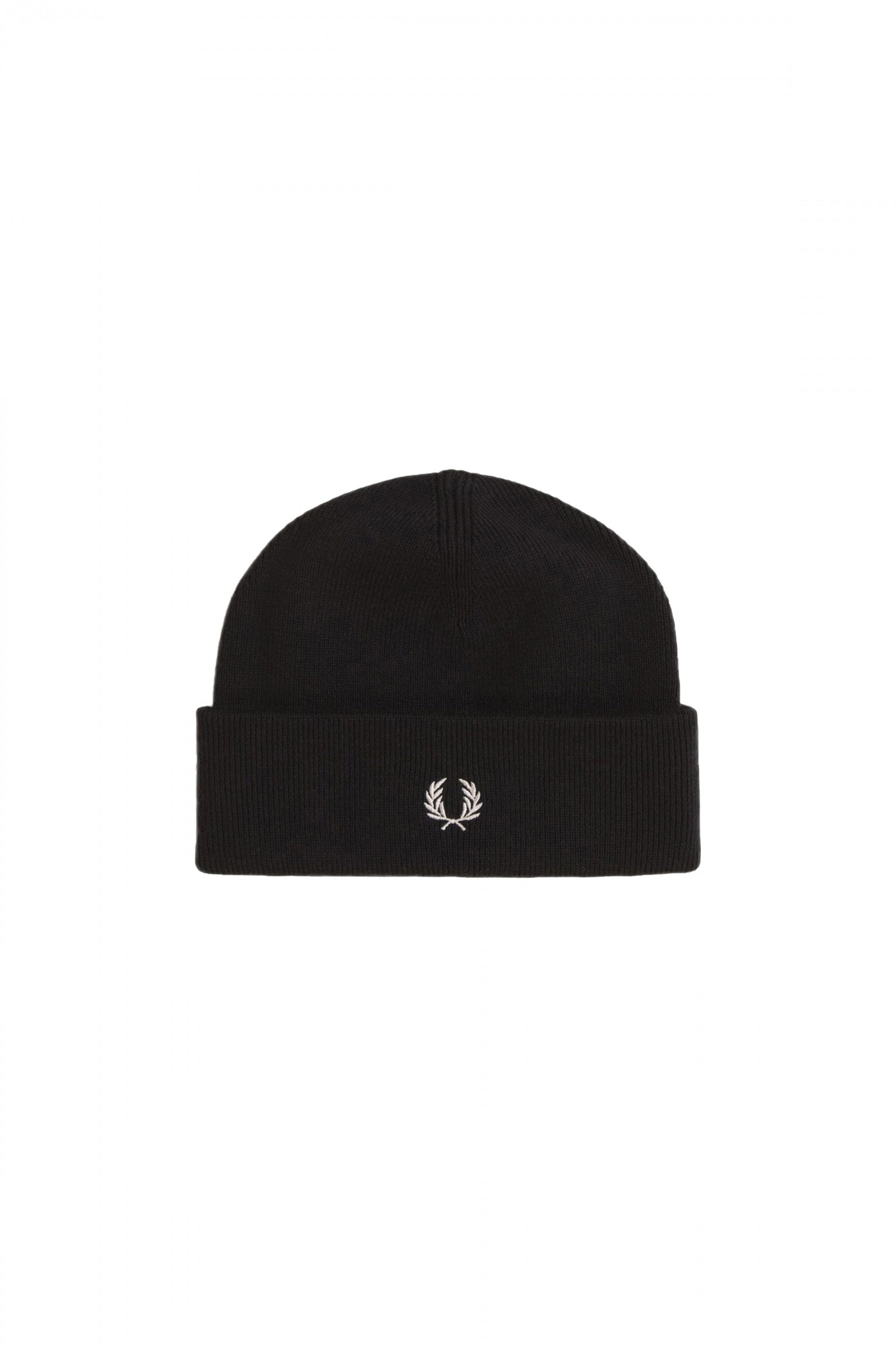 FRED PERRY  CLASSIC BEANIE  en color BLACK  (1)
