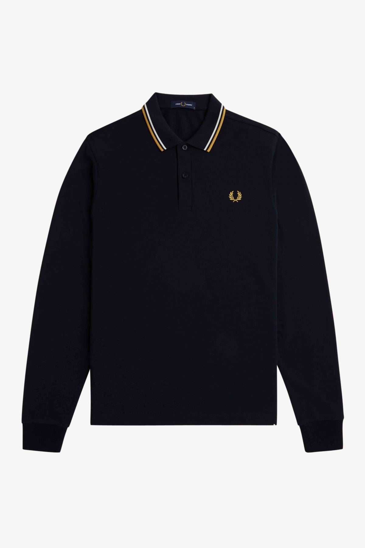FRED PERRY LS TWIN TIPPED SHIRT en color WNVYCR  (2)