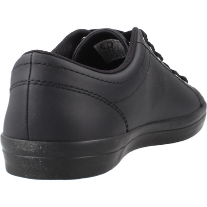 FRED PERRY BASELINE LEATHER en color BLACK  (3)