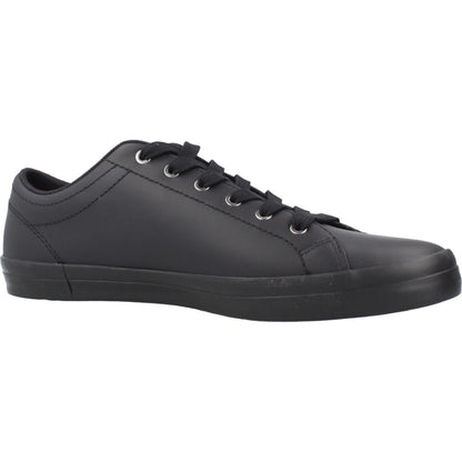 FRED PERRY BASELINE LEATHER en color BLACK  (5)