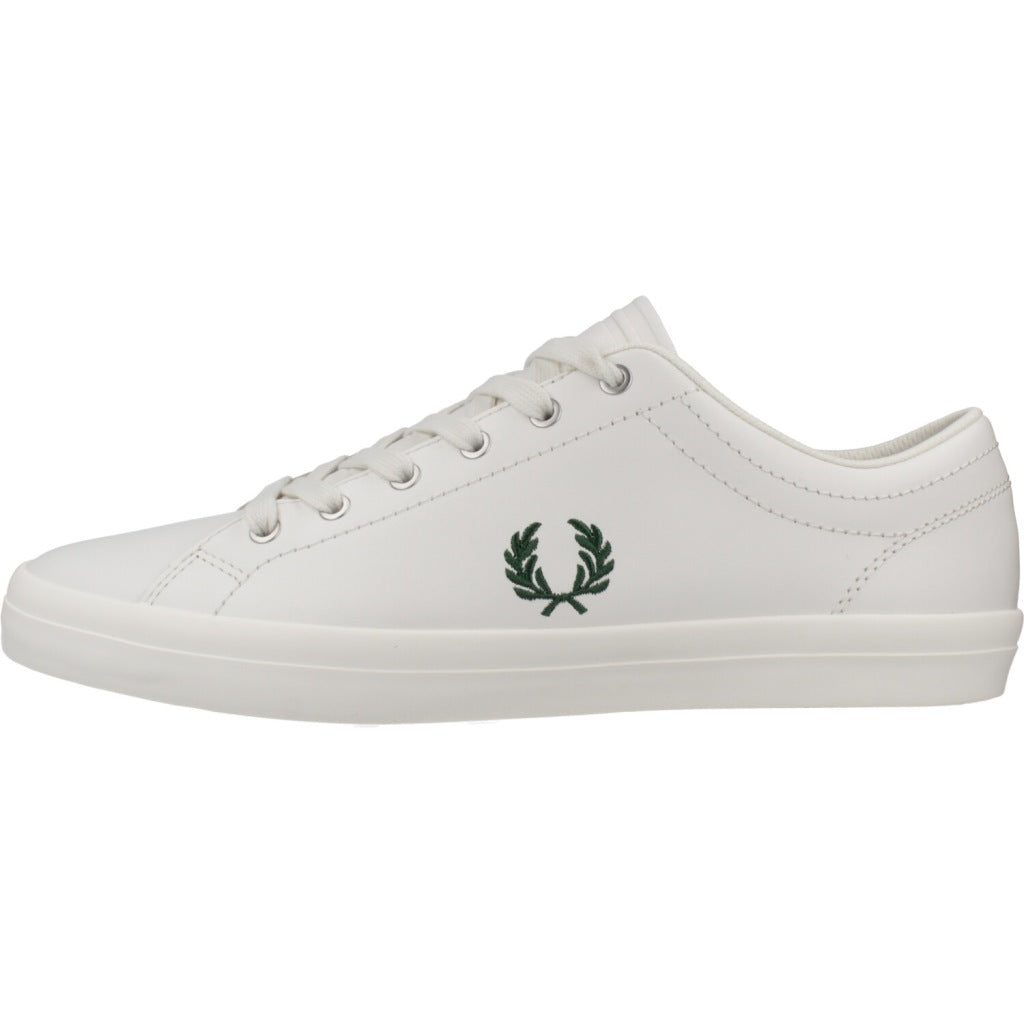 FRED PERRY BASELINE LEATHER en color WHT  (2)