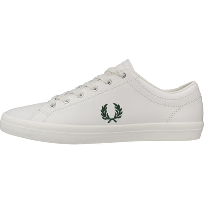 FRED PERRY BASELINE LEATHER en color WHT  (2)