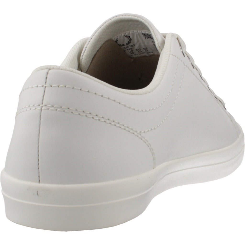 FRED PERRY BASELINE LEATHER en color WHT  (3)