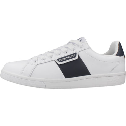 FRED PERRY LEATHER BRANDE en color WHITE  (2)
