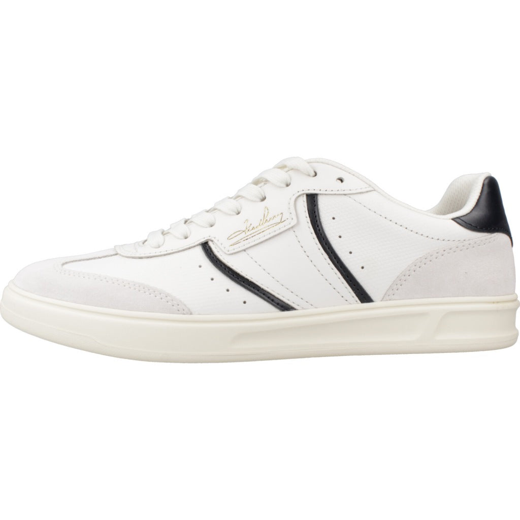 FRED PERRY  B EMBOSSED LEATHER en color SNWWHT  (2)