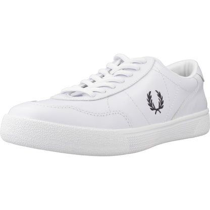 FRED PERRY B LEATHER en color WHITE  (1)