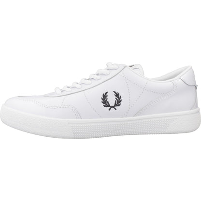 FRED PERRY B LEATHER en color WHITE  (2)