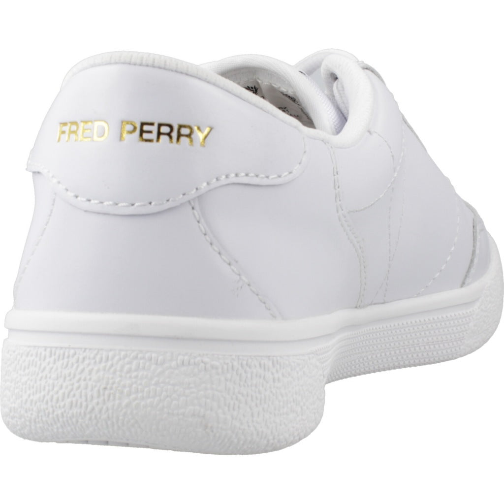 FRED PERRY B LEATHER en color WHITE  (3)