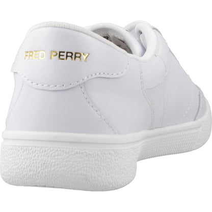FRED PERRY B LEATHER en color WHITE  (3)