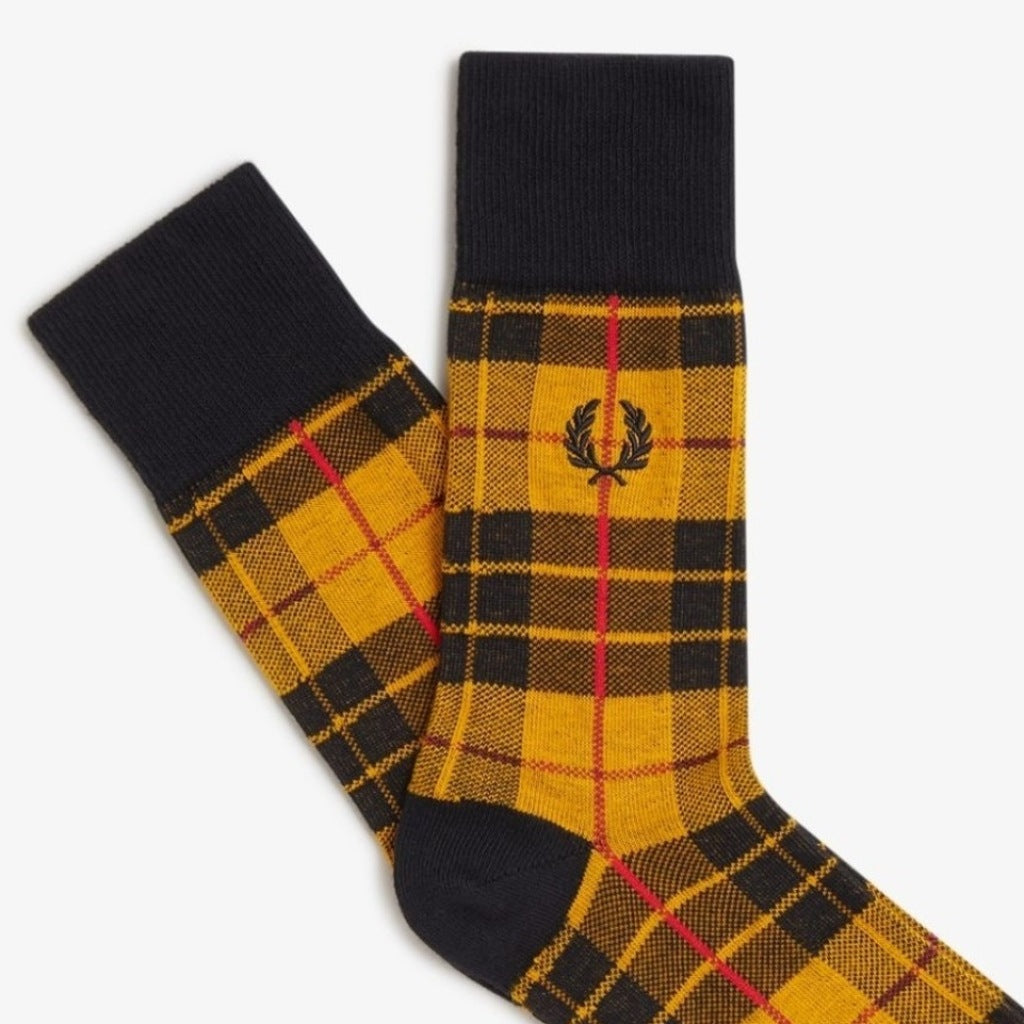 FRED PERRY TARTAN SOCK en color   (5)
