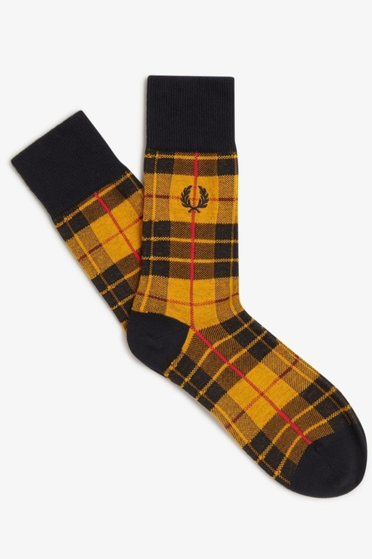 FRED PERRY TARTAN SOCK en color   (1)