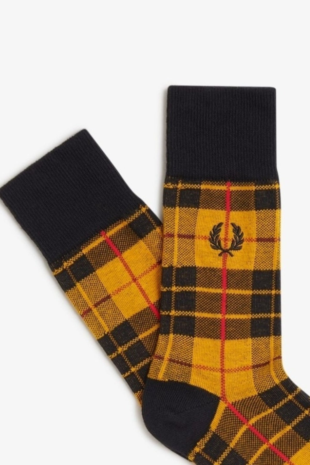 FRED PERRY TARTAN SOCK en color   (2)