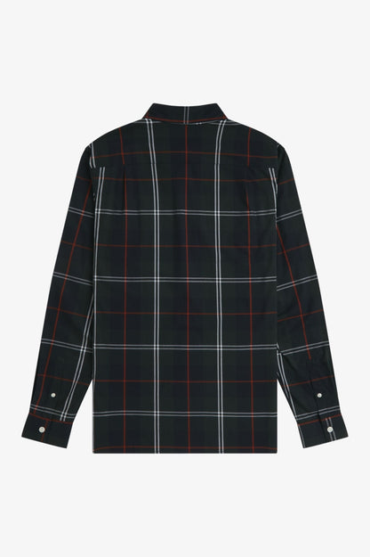 FRED PERRY POPLIN TARTAN SHIRT en color Q  (2)