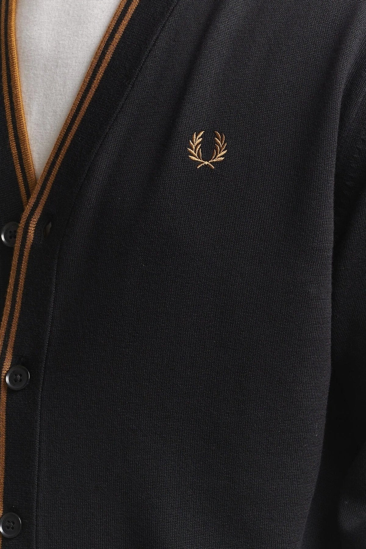 FRED PERRY CLASSIC CARDIGAN en color   (2)